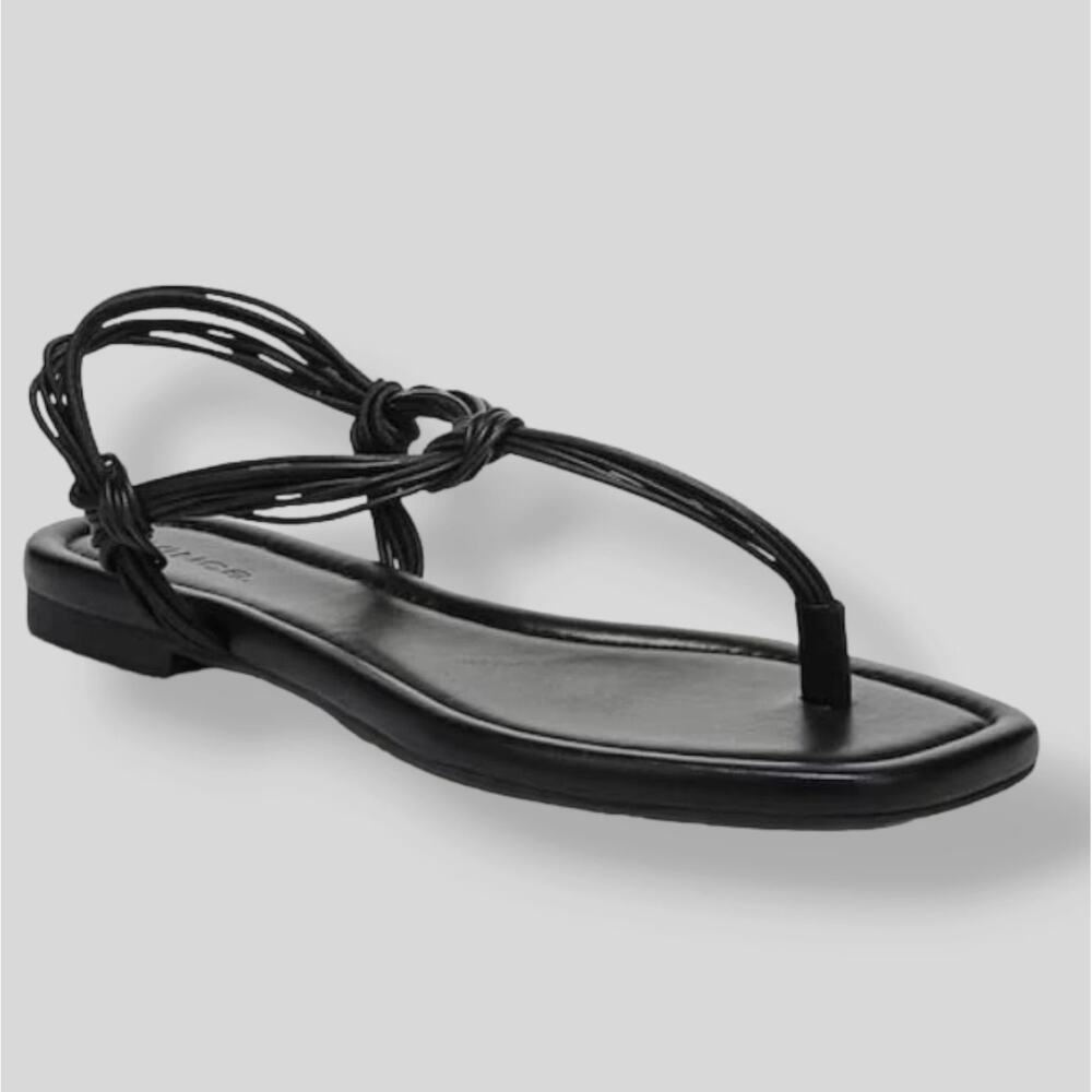 Vince Women's Black Deja Strappy Sandal Shoes‎